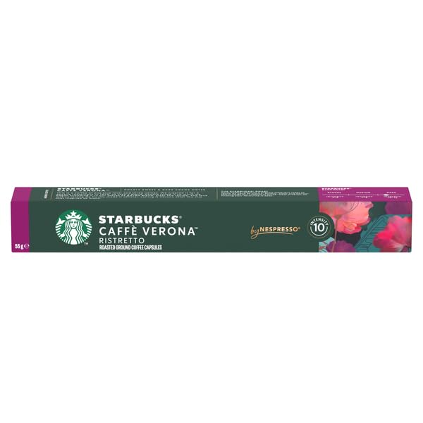 image Starbucks, Caffè Verona, Dark Roast, Coffee Pods, 10-Count