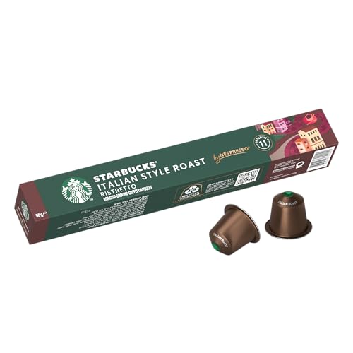 Starbucks, Italian Style Roast, Dark Roast, Coffee Pods, 10-Count