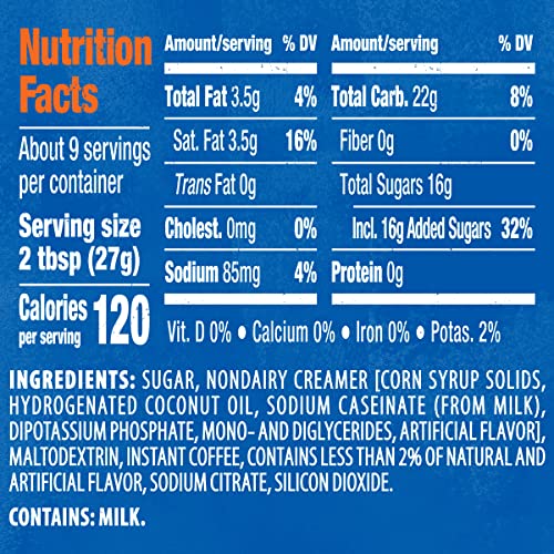 image Maxwell House, International Vanilla Bean Latte, Kosher, Light Roast, Instant Coffee, Canister 8.5 oz