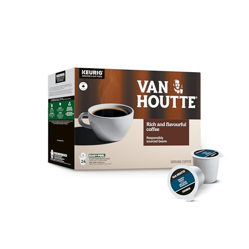 Van Houtte, Colombian, 100% Arabica Coffee, Medium Roast, K-Cup Pods K-Cup Pods, 48 Count