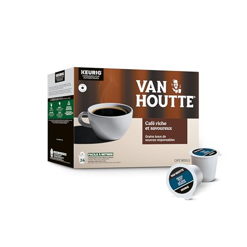 Van Houtte, Colombian, 100% Arabica Coffee, Medium Roast, K-Cup Pods K-Cup Pods, 48 Count