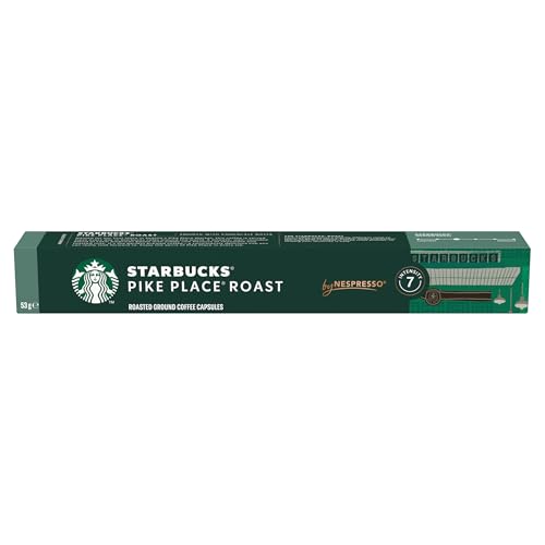Starbucks, Pike Place Roast, Medium Roast, Coffee Pods,  10-Count