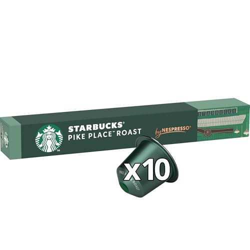 Starbucks, Pike Place Roast, Medium Roast, Coffee Pods,  10-Count