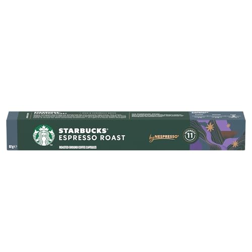 Starbucks, Espresso Roast, Dark Roast, Coffee Pods, 10-Count