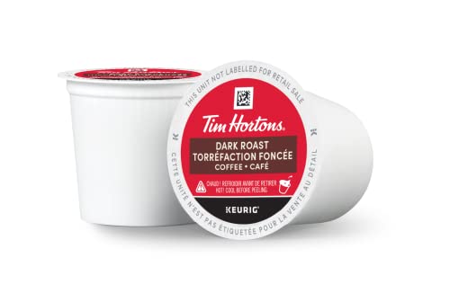 Tim Hortons, Dark Roast, 100% Arabica, Dark Roast, K-Cup Pods, 30 Count