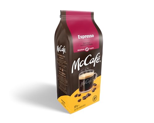 McCafe, Espresso, Arabica, Dark Roast, Whole Beans, 300g