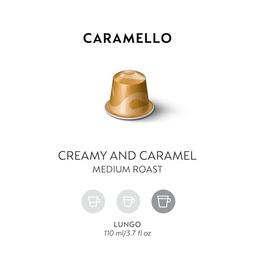 Nespresso Capsules OriginalLine,  Caramello,  Medium Roast,  Espresso Coffee Pods,  50-Count