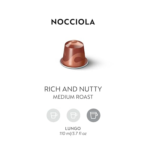 image Nespresso Capsules OriginalLine,  Nocciola,  Medium Roast,  Coffee Pods,  50-Count
