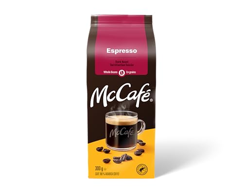 McCafe, Espresso, Arabica, Dark Roast, Whole Beans, 300g