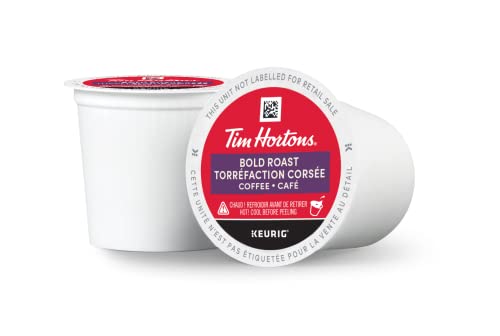 Tim Hortons, Bold Roast, 100% Arabica, Dark Roast, K-Cup Pods, 12 Count