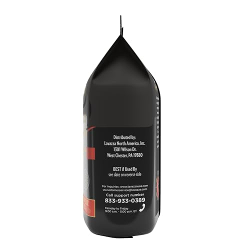 Lavazza, Espresso Barista Gran Crema, Arabica and Robusta blend, Medium Roast, Whole Bean Coffee, 2.2 lb