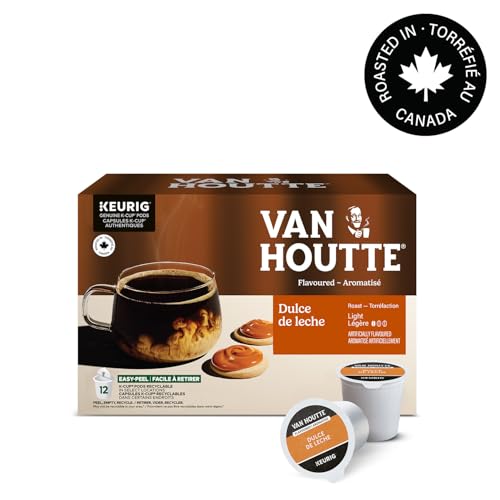 Van Houtte, Dulce De Leche, 100% Arabica, Light Roast, K-Cup Pods, 12 Count