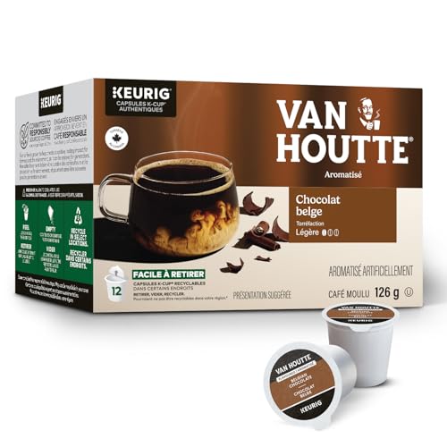 Van Houtte, Dulce De Leche, 100% Arabica Coffee, Light Roast, K-Cup Pods K-Cup Pods, 24 Count