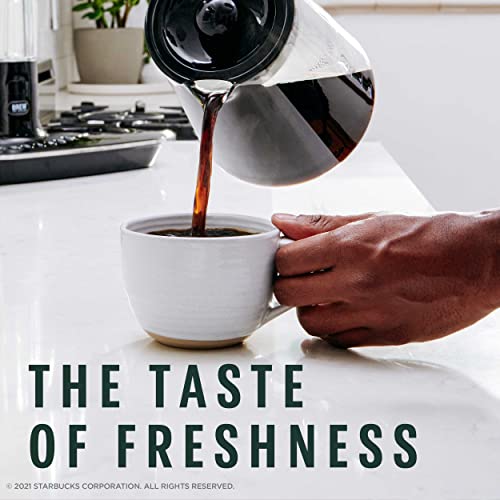 Starbucks, Breakfast Blend, Medium Roast, Whole Bean Coffee, 6 x 18 oz