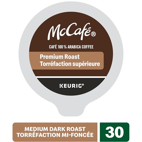 McCafe,  Premium Roast,  Arabica,  Dark Roast,  K-Cup Coffee Pods,  30 Count