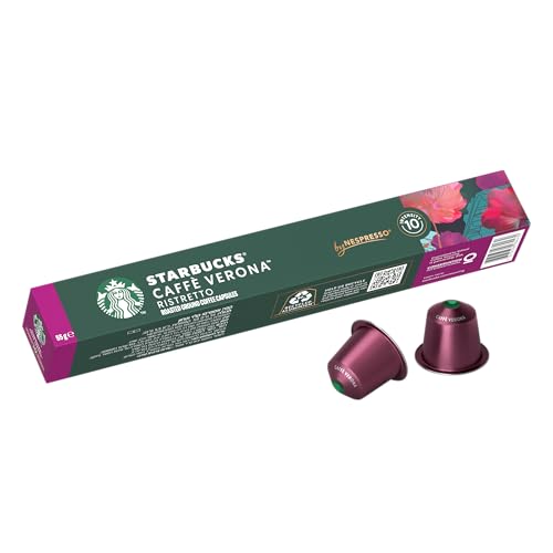 Starbucks, Caffè Verona, Dark Roast, Coffee Pods, 10-Count
