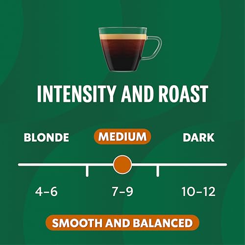 Starbucks, Pike Place Roast, Medium Roast, Coffee Pods,  10-Count