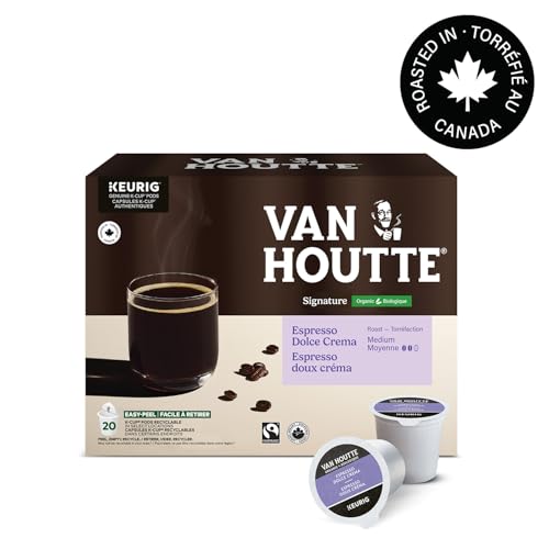 Van Houtte, French Roast, 100% Arabica Coffee, Dark Roast, K-Cup Pods, 24 Count