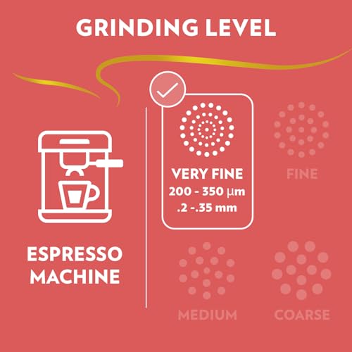 Lavazza, Espresso Barista Gran Crema, Arabica and Robusta blend, Medium Roast, Whole Bean Coffee, 2.2 lb