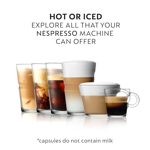 Nespresso Capsules OriginalLine,  Stockholm Fortissio Lungo,  Dark Roast,  Coffee Pods,  50-Count
