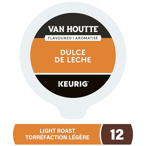 Van Houtte, Dulce De Leche, 100% Arabica, Light Roast, K-Cup Pods, 12 Count