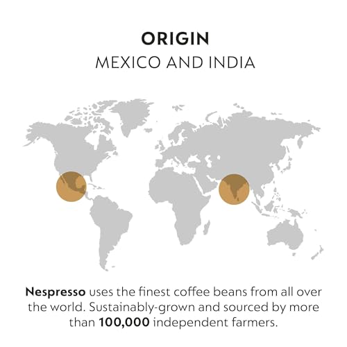 Nespresso Capsules OriginalLine,  Cape Town Envivo Lungo,  Dark Roast,  Coffee Pods,  50-Count