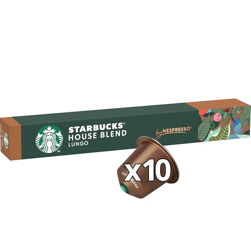 Starbucks, House Blend Lungo, Medium Roast, Coffee Pods, 120-Count