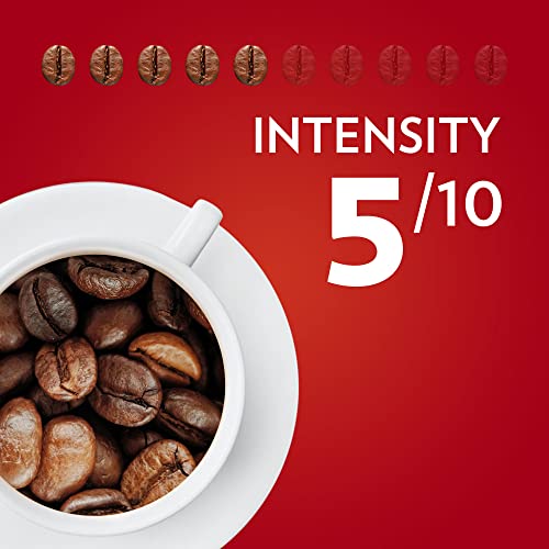 Lavazza, Qualità Rossa, Arabica and Robusta Blend, Medium Roast, Whole Bean Coffee, 2.2 lb