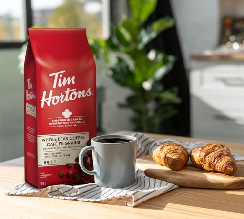 Tim Hortons, Original Blend, 100% Arabica, Medium Roast, Whole Bean, 907g