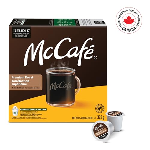 McCafe,  Premium Roast,  Arabica,  Dark Roast,  K-Cup Coffee Pods,  30 Count