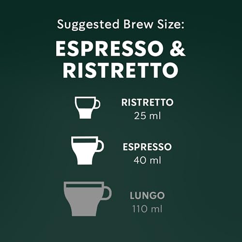 Starbucks, Decaf Espresso Roast, Dark Roast, Coffee Pods, 5 x 10-Count