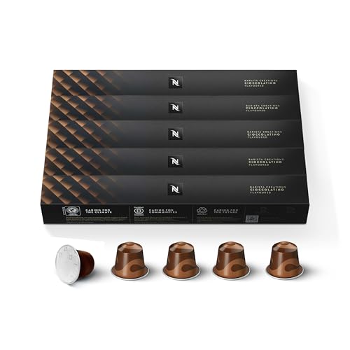 Nespresso Capsules OriginalLine,  Cioccolato,  Medium Roast,  Espresso Coffee Pods,  50-Count