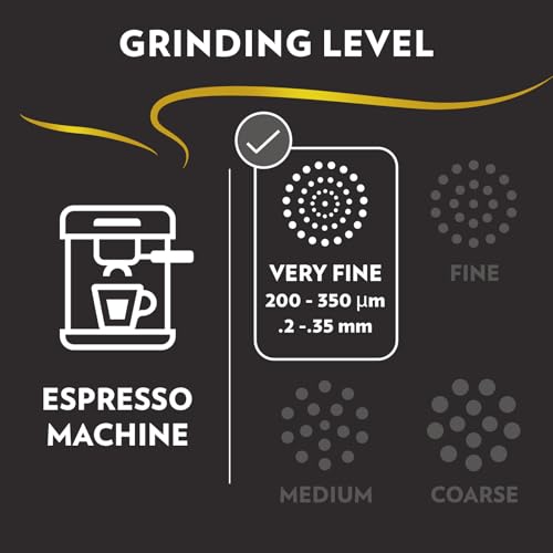 Lavazza, Espresso, 100% Arabica, Medium Roast, Whole Bean Coffee, 2.2 lb
