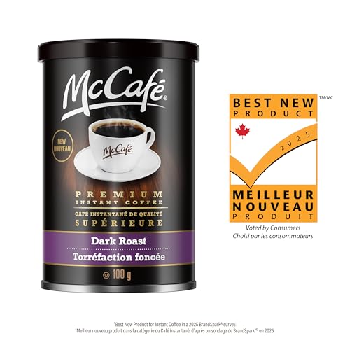 McCafe,  Premium Roast,  Arabica,  Dark Roast,  Instant Coffee,  100g
