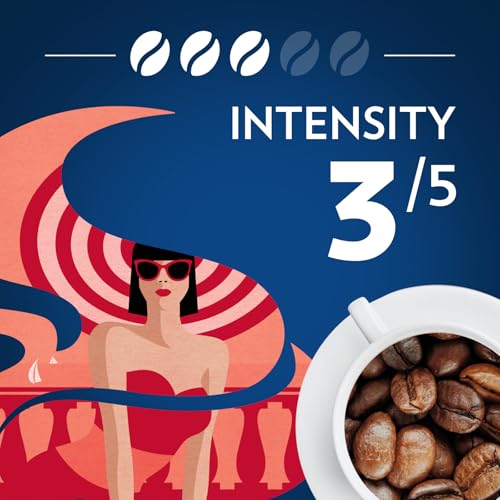 Lavazza, Dolcevita Classico, Arabica and Robusta Blend, Medium Roast, Whole Bean Coffee, 12 oz