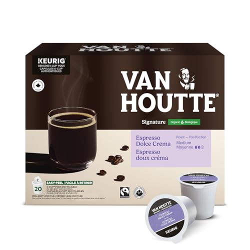 Van Houtte, French Roast, 100% Arabica Coffee, Dark Roast, K-Cup Pods, 24 Count