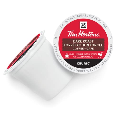 Tim Hortons, Dark Roast, 100% Arabica, Dark Roast, K-Cup Pods, 72 Count