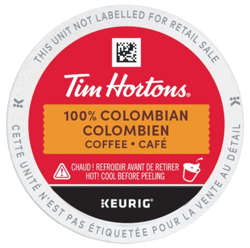 Tim Hortons, Colombian, 100% Colombian, Medium Roast, K-Cup Pods, 30 Count