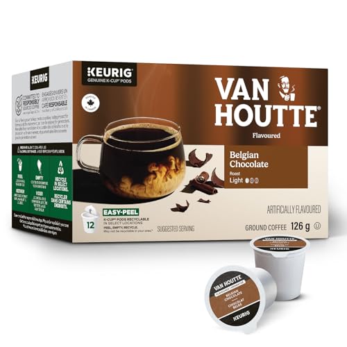Van Houtte, Dulce De Leche, 100% Arabica Coffee, Light Roast, K-Cup Pods K-Cup Pods, 24 Count
