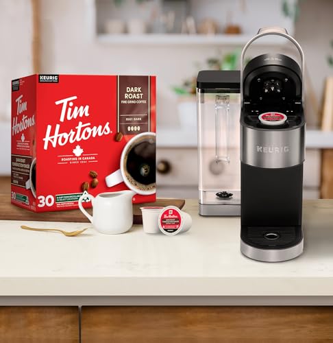 Tim Hortons, Dark Roast, 100% Arabica, Dark Roast, K-Cup Pods, 30 Count