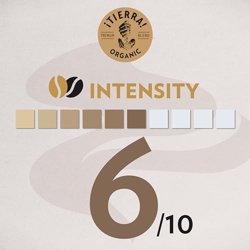 Lavazza, ¡Tierra! Organic for Planet, 100% Arabica, Light Roast, Whole Bean Coffee, 2.2 lb