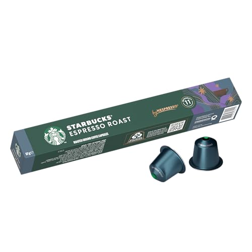 Starbucks, Espresso Roast, Dark Roast, Coffee Pods, 10-Count