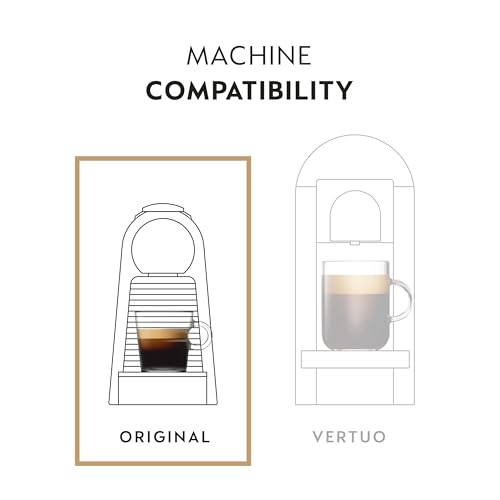 Nespresso Capsules OriginalLine,  Rio de Janeiro Espresso,  Dark Roast,  Coffee Pods,  50-Count