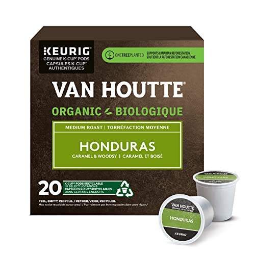 Van Houtte, Honduras, Organic Fairtrade Coffee, 100% Arabica, Medium Roast,  K-Cup Pods, 20 Count