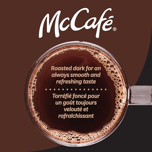 McCafe,  Classic Black Iced Coffee,  Arabica,  Dark Roast,  K-Cup Coffee Pods,  10 Count
