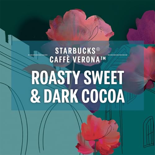 Starbucks, Caffè Verona, Dark Roast, Coffee Pods, 10-Count