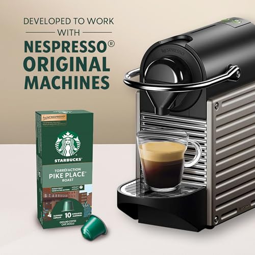 Starbucks, Pike Place Roast, Medium Roast, Coffee Pods, 5 x 10-Count