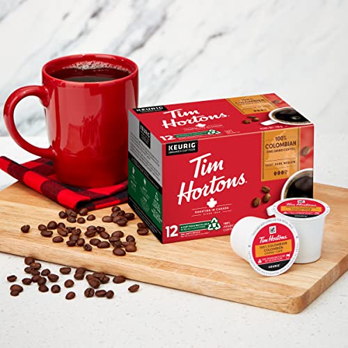 Tim Hortons, Colombian, 100% Colombian, Medium Roast, K-Cup Pods, 72 Count