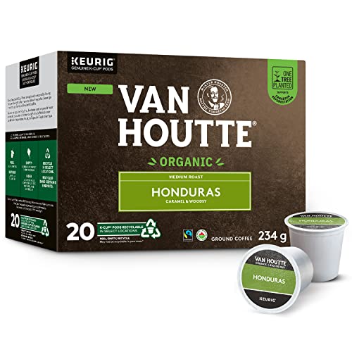 Van Houtte, Honduras, Organic Fairtrade Coffee, 100% Arabica, Medium Roast,  K-Cup Pods, 20 Count