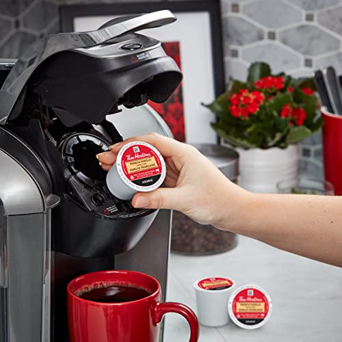 Tim Hortons, French Vanilla, 100% Arabica, Medium Roast, Flavoured Coffee, K-Cup Pods, 10 Count